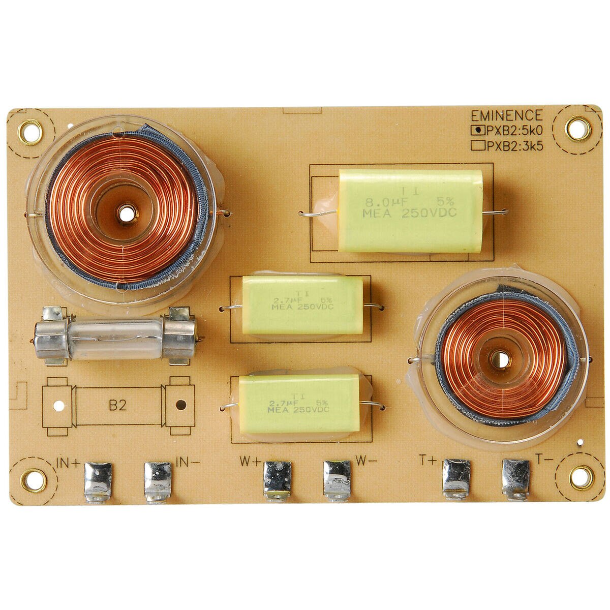 Eminence PXB25K0 2Way Speaker Crossover Board 5,000 Hz